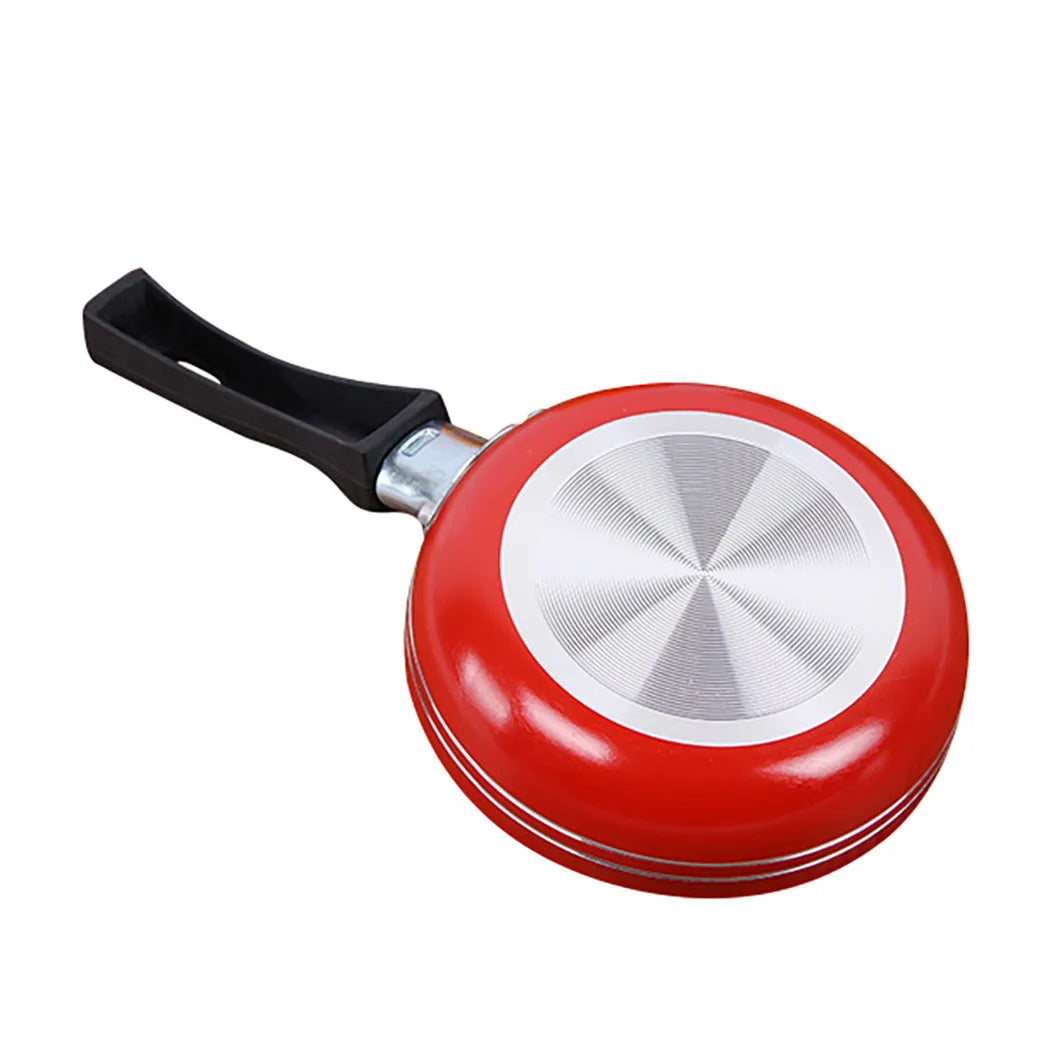 12cm/14cm/16cm Mini Frying Pan Non-Stick Steel Frypan Pot Saucepan