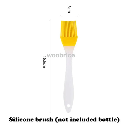 2in1 Kitchen Spray Oil Dispenser Oil Sprayer Polisher or Oil Brush for