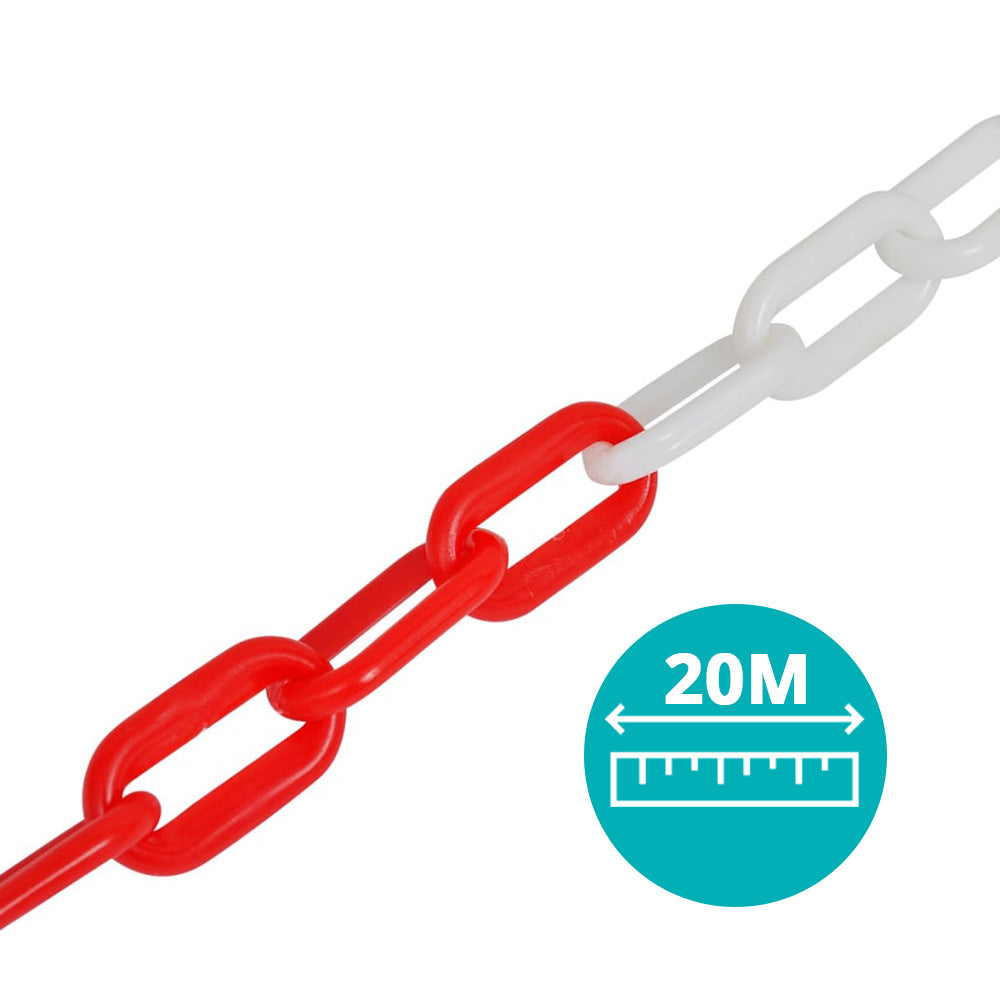 Dopravný stĺpik s reťazou, 4 ks-4