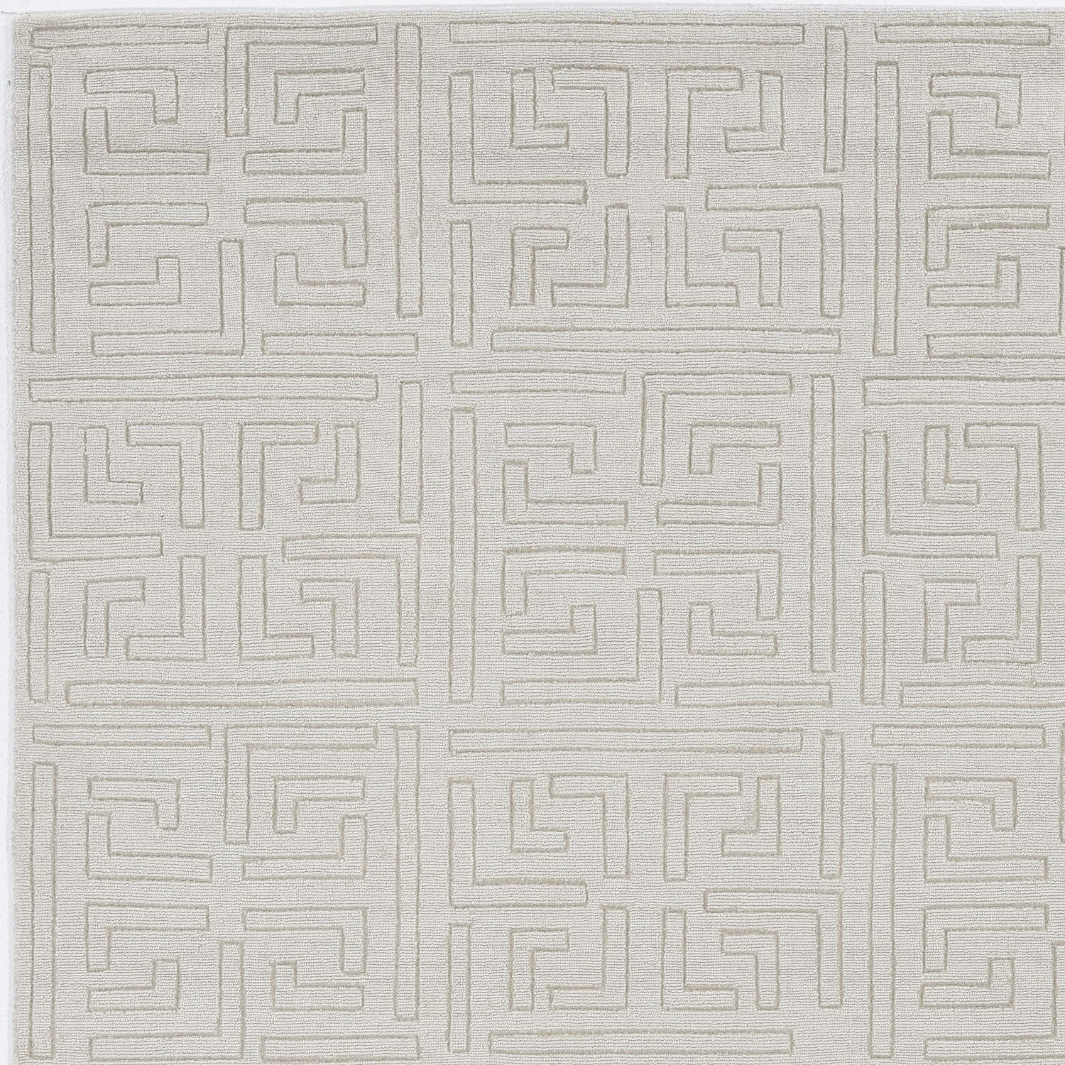 91" X 130" Beige Polypropylene Rug