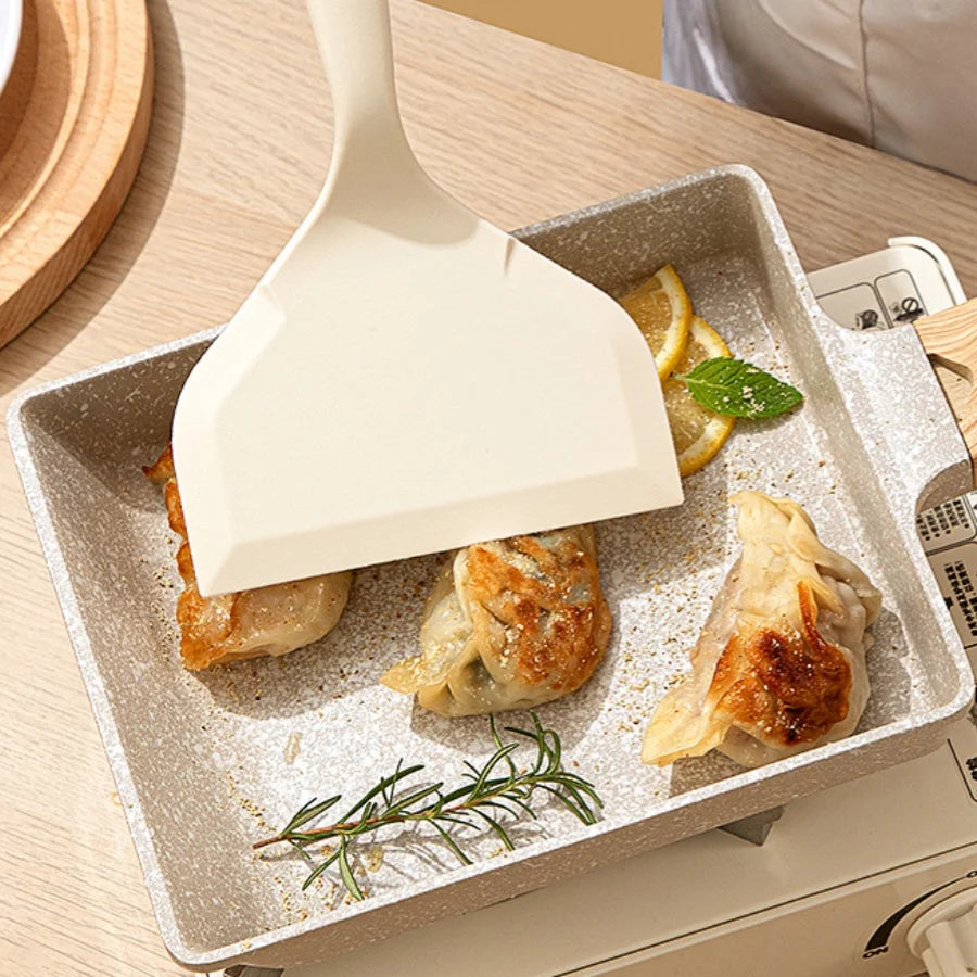 1pc silicone Heat resistant spatula household food grade non-stick